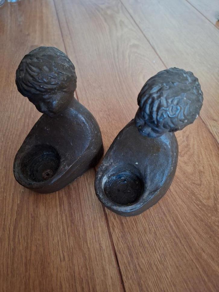 Geert Kunen Waxinelichthouders - Set van 2, Huis en Inrichting, Woonaccessoires | Kandelaars en Kaarsen, Gebruikt, Kandelaar, Minder dan 25 cm