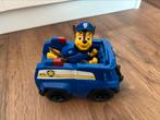 Paw Patrol Chase met voertuig, Ophalen of Verzenden, Zo goed als nieuw