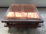 Antieke tafel met koper blad., Ophalen