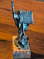 Zilver beeldje Mozes met de 10 geboden Ben Zion, Ophalen of Verzenden, Zilver