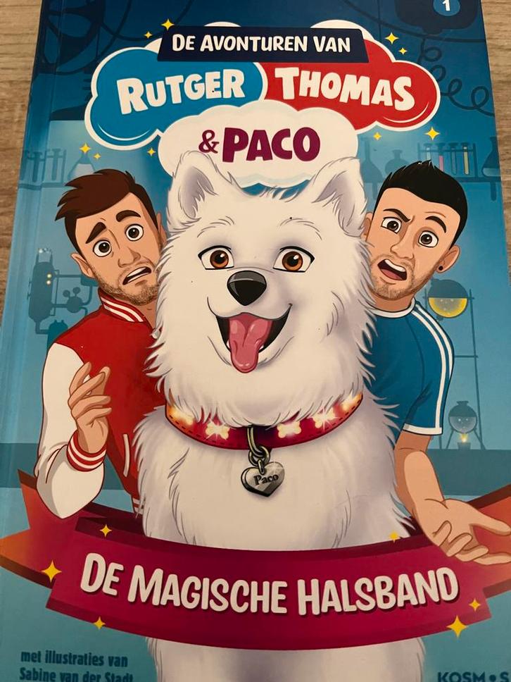 Rutger Vink - De magische halsband, Boeken, Kinderboeken | Jeugd | onder 10 jaar, Zo goed als nieuw, Fictie algemeen, Ophalen of Verzenden