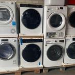 A-merken wasdrogers/wasmachines met garantie, Witgoed en Apparatuur, Wasmachines, Ophalen, Nieuw, Voorlader, 85 tot 90 cm