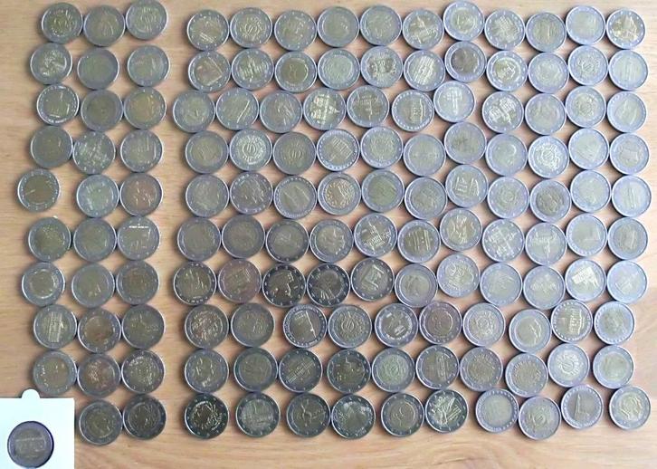 130 x € 2,00 gelegenheidsmunten (circulatie), Postzegels en Munten, Munten | Europa | Euromunten, Setje, 2 euro, Ophalen of Verzenden