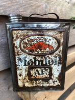 Mobiloil olieblik jaren ‘30, Ophalen of Verzenden, Gebruikt, Gebruiksvoorwerp