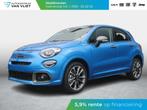 Fiat 500 X 1.5 Hybrid Sport | Automaat | Navi | Clima | Came, 4 cilinders, Met garantie (alle), Blauw, 500X