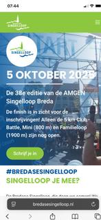 Gezocht startbewijs Singellloop Breda 2025 5 of 10 km, Eén persoon
