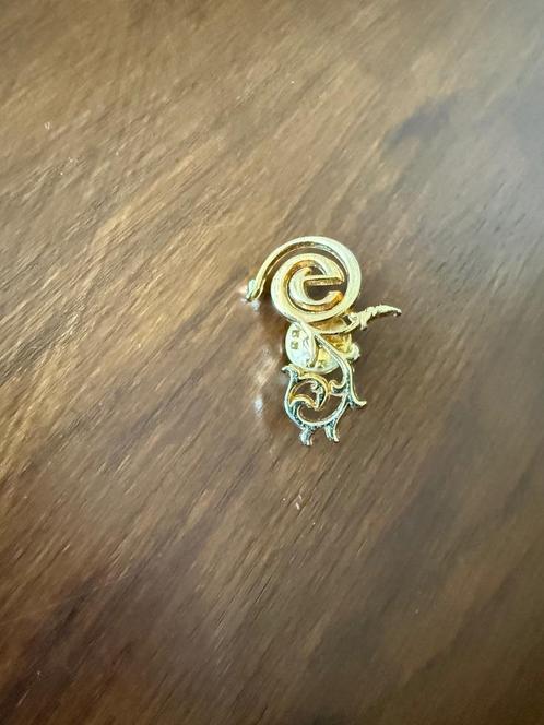 Efteling pin - Efteling E (korte versie), Verzamelen, Efteling, Nieuw, Button of Speldje, Ophalen of Verzenden