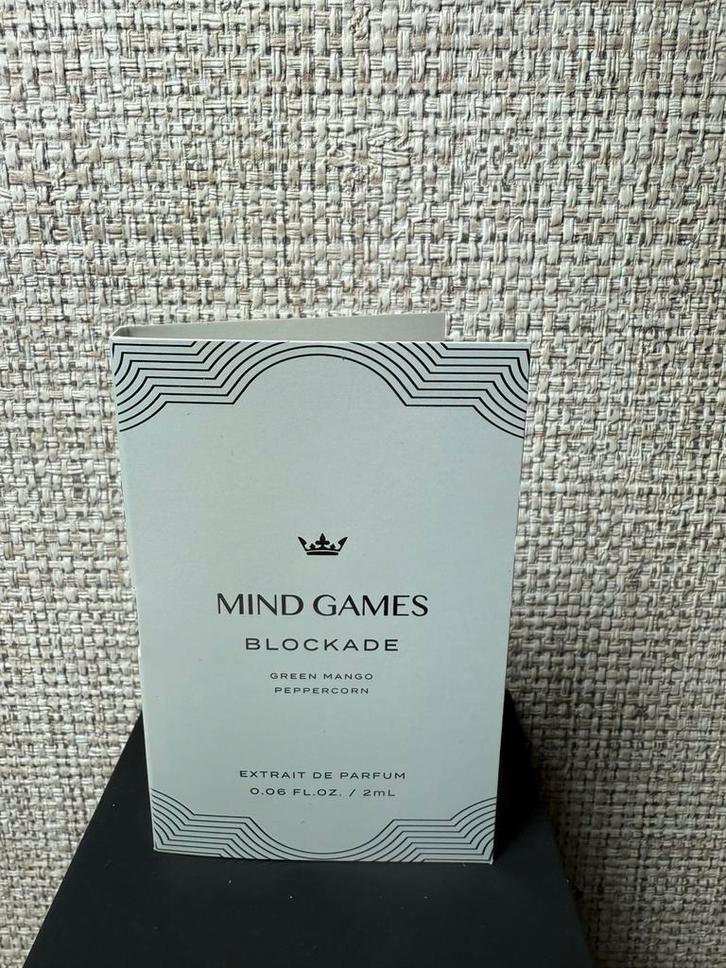 Mindgames blockade, Sieraden, Tassen en Uiterlijk, Uiterlijk | Parfum, Nieuw, Ophalen of Verzenden