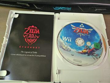 The Legend of Zelda Skyward Sword incl muziek cd Wii beschikbaar voor biedingen
