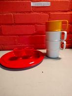 Vintage Mepal bord bekers eierdoppen., Verzamelen, Ophalen of Verzenden, Overige typen