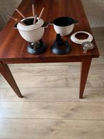 Fondueset bestaande uit twee fonduepannen., Witgoed en Apparatuur, Ophalen, Zo goed als nieuw