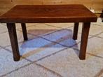 Bijzettafel-Vintage Brutalist Tafel, Kruk 1960s, Ophalen, Minder dan 45 cm, Gebruikt, Vintage Brutalist