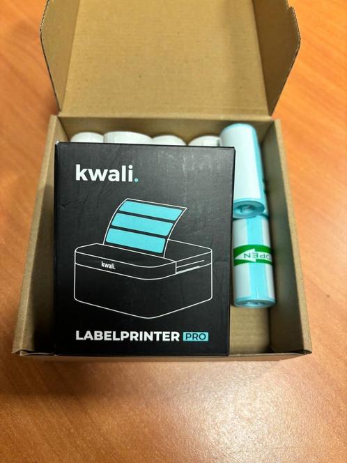 Labelprinter – Zo Goed Als Nieuw – Draadloos via Bluetooth, Computers en Software, Labelprinters, Zo goed als nieuw, Qwerty, Tape-label
