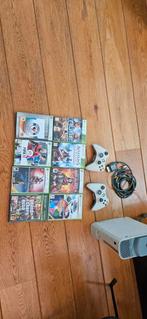Xbox 360 Console + Games, Ophalen, Gebruikt, Met 2 controllers, Met games