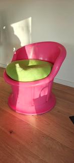 Ikea Popptorp Stoel - Roze met Groen Kussen, Ophalen, Gebruikt, Stoel(en)