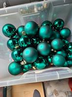 Kerstballen groen en blauw, Diversen, Ophalen of Verzenden, Zo goed als nieuw