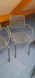 Twee zwarte tuinstoelen Karwei, Tuin en Terras, Ophalen, Kunststof