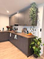 L-vorm keuken, Huis en Inrichting, Ophalen, Wit, Hoekkeuken, Graniet of Steen