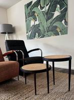 101 Copenhagen design salontafel, bijzettafel burned black, Huis en Inrichting, Tafels | Salontafels, Rond, Nieuw, Metaal, Minder dan 50 cm