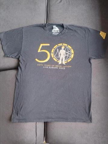 Devo - Tour T-Shirt 2023 50 Years Of Devo-Lution beschikbaar voor biedingen