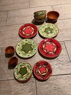 Mexicaans servies, Huis en Inrichting, Keuken | Servies, Ophalen of Verzenden, Zo goed als nieuw, Overige stijlen, Bord(en)