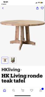 HK living eettafel rond 1.40, Huis en Inrichting, Banken | Sofa's en Chaises Longues, Ophalen, Zo goed als nieuw