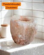 Theelichthouder zoutsteen, Ophalen of Verzenden, Nieuw