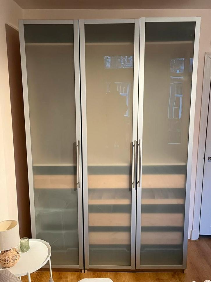 Fijne grote IKEA Pax kledingkast 2 delen, Huis en Inrichting, Kasten | Kledingkasten, Zo goed als nieuw, 200 cm of meer, 100 tot 150 cm