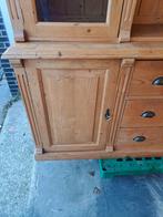 Grenen apothekerskast HERBA FURMENTUM PHARMA, RoDeKo Volendam, R.kooij65@gmail.com, Gebruikt, Met deur(en)