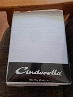 Cinderella Molton Stretch Hoeslaken 70x200cm (2 stuks), Ophalen, Eenpersoons, Nieuw, Wit