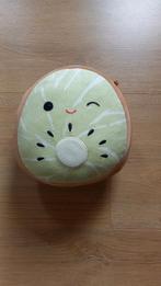 Squishmallows kiwi knuffel. Groen bruin 20 cm, Ophalen of Verzenden, Zo goed als nieuw, Overige typen