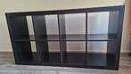 Ikea Kallax Kast - Donkerbruin, Huis en Inrichting, Ophalen, Gebruikt, 100 tot 150 cm, Minder dan 100 cm