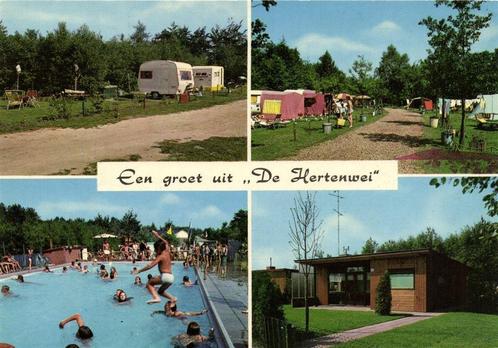 Een groet uit De Hertenwei - Lage Mierde - 4 afb - 1978 gelo, Verzamelen, Ansichtkaarten | Nederland, Gelopen, Utrecht, 1960 tot 1980