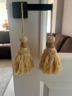 Gordijn kwastjes, Ophalen of Verzenden, Gebruikt, Beige