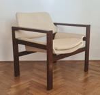 Vintage, design fauteuil. Wenge hout. Jaren 60., Huis en Inrichting, Ophalen, Hout