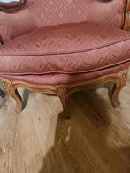 Bergère in Lodewijk XV-stijl, Huis en Inrichting, Ophalen, Hout, Lodewijk XV, Gebruikt