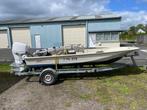 Boston Whaler 15 classic Evinrude Etec 90pk met trailer, Watersport en Boten, Gebruikt, Ophalen, 70 pk of meer, 3 tot 6 meter