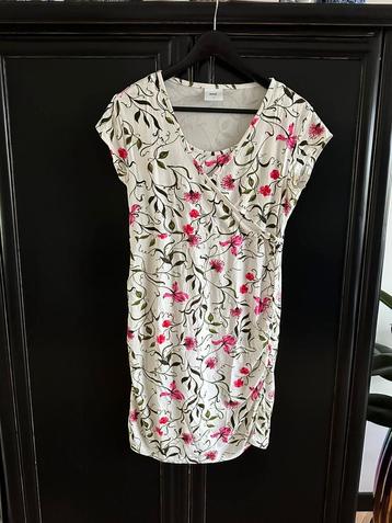 Mamalicious jurk met hemd bloemen maat L