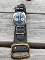 Oud militair horloge (busga), Overige merken, Staal, Ophalen of Verzenden, Leer