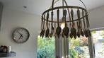 Originele design lamp met bestek, Huis en Inrichting, Ophalen, Gebruikt, Design, Metaal