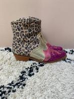 LYON leopard - Westernboots | Cognac / Fuchsia, Kleding | Dames, Nieuw, Lage of Enkellaarzen, Ophalen of Verzenden, DWRS