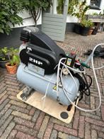 Compressor 2HP, Doe-het-zelf en Verbouw, Compressors, 25 tot 100 liter, Ophalen, Gebruikt, 6 tot 10 bar