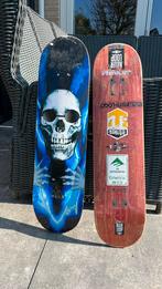 Twee decks voor een skateboard, Sport en Fitness, Skateboarden, Ophalen, Gebruikt, Overige typen