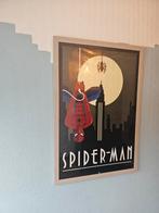 Spiderman Poster met Lijst - 66.5 x 97.5 cm, Ophalen, Zo goed als nieuw, Foto of Poster, 75 cm of meer