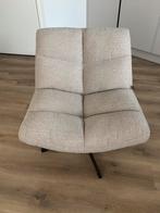 Woood draaifauteuil bouclé zand, Ophalen of Verzenden, Zo goed als nieuw, 75 tot 100 cm, 50 tot 75 cm