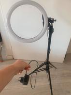 Kleine ringlamp op statief, Ophalen of Verzenden, Zo goed als nieuw