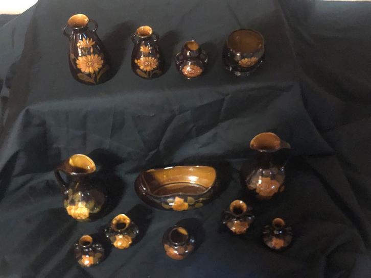 Drents pateel  Collectie, Antiek en Kunst, Antiek | Vazen, Ophalen of Verzenden