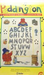 Paddington borduurpakket alfabet NIEUW, Hobby en Vrije tijd, Ophalen of Verzenden, Nieuw, Borduurpakket