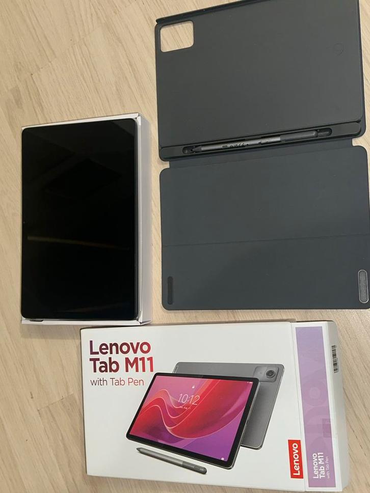 Lenovo Tab M11 + Pen, Computers en Software, Android Tablets, Zo goed als nieuw, 10 inch, Uitbreidbaar geheugen, Ophalen