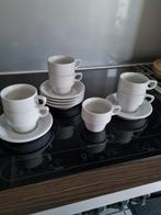 Kop en schotels,  11 stuks oa hotelporcelein, Ophalen of Verzenden, Porselein, Overige stijlen, Kop(pen) en/of Schotel(s)